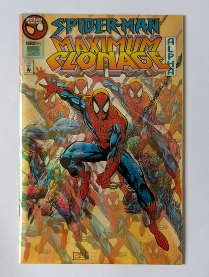 Spider-Man Maximum Clonage Alpha #1 Marvel Comic Book
