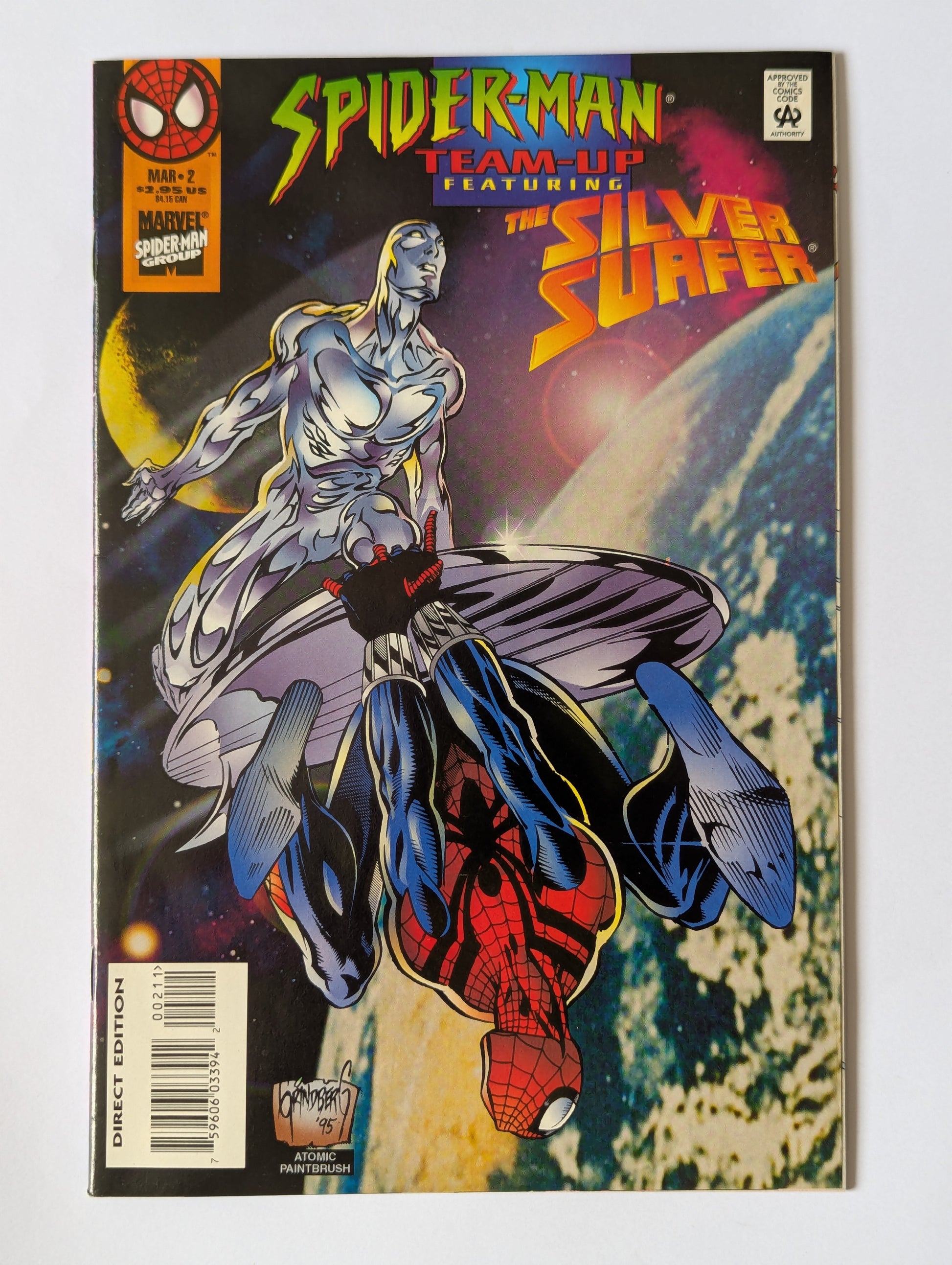 Spider-Man Team-Up #2 Marvel Comic Book