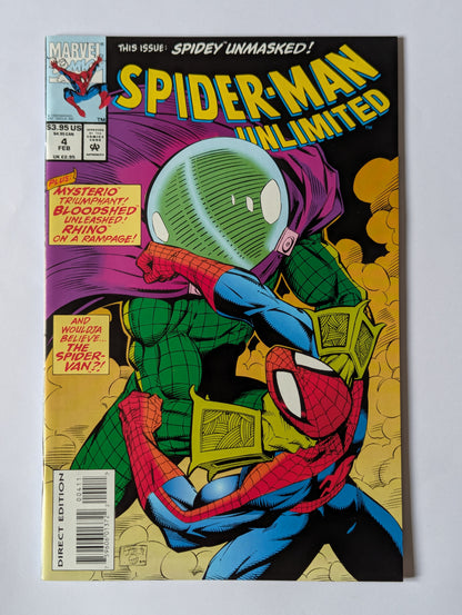 Spider-Man Unlimited #4 Marvel Comic Book
