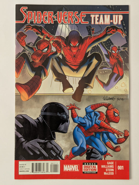 Spider-Verse Team-Up #1 Marvel Comic Book