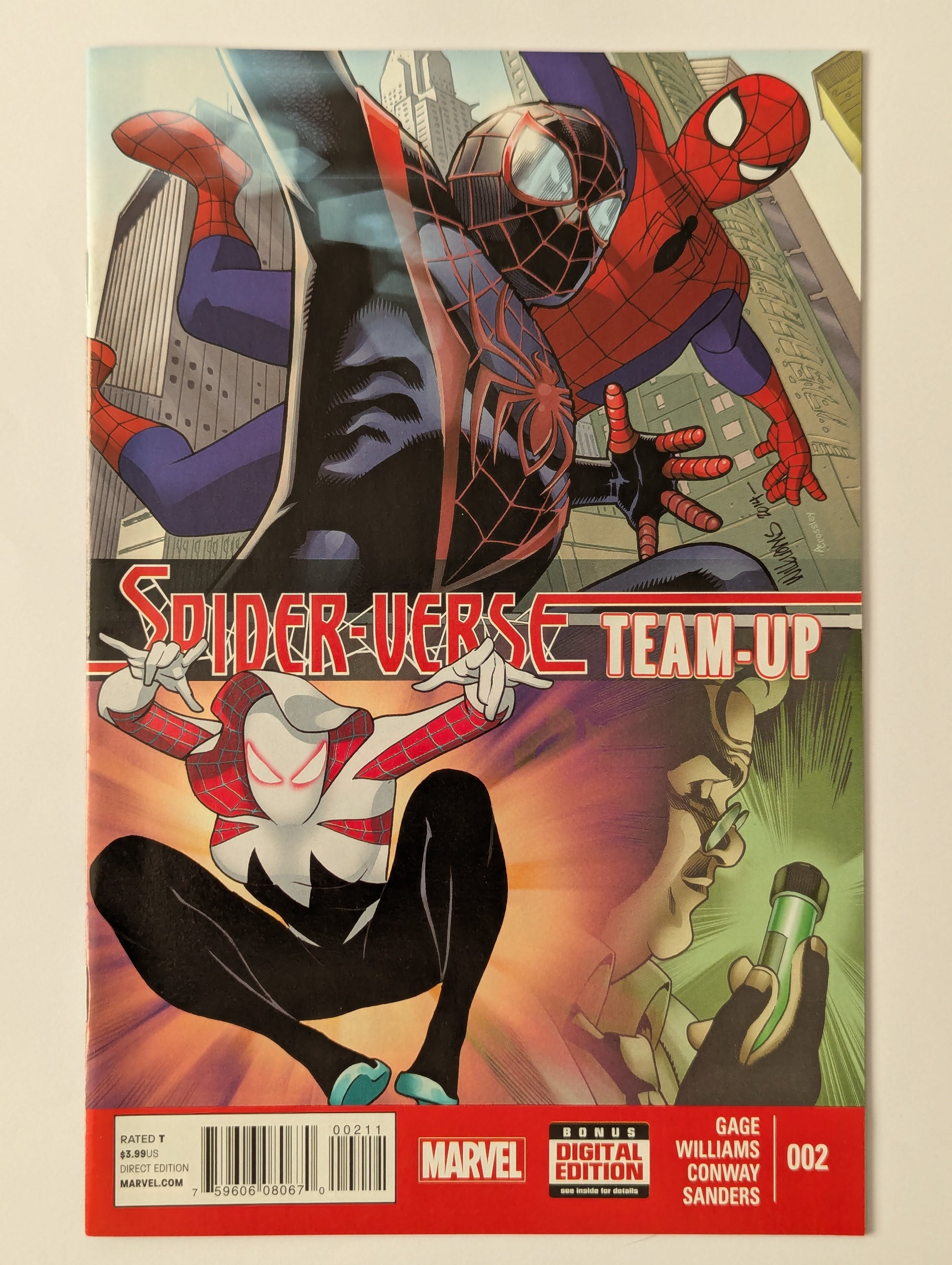 Spider-Verse Team-Up #2 Marvel Comic Book
