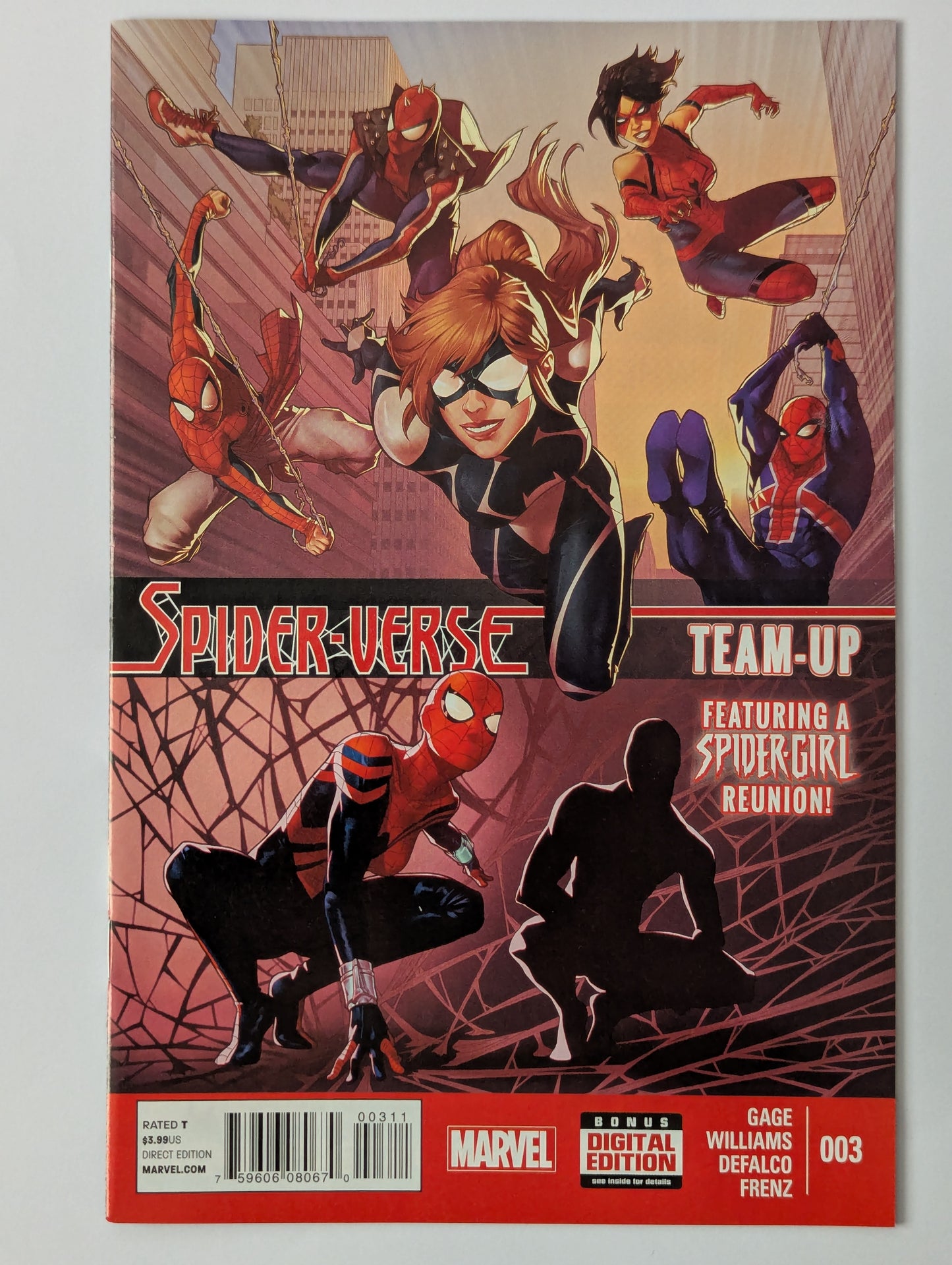 Spider-Verse Team-Up #3 Marvel Comic Book