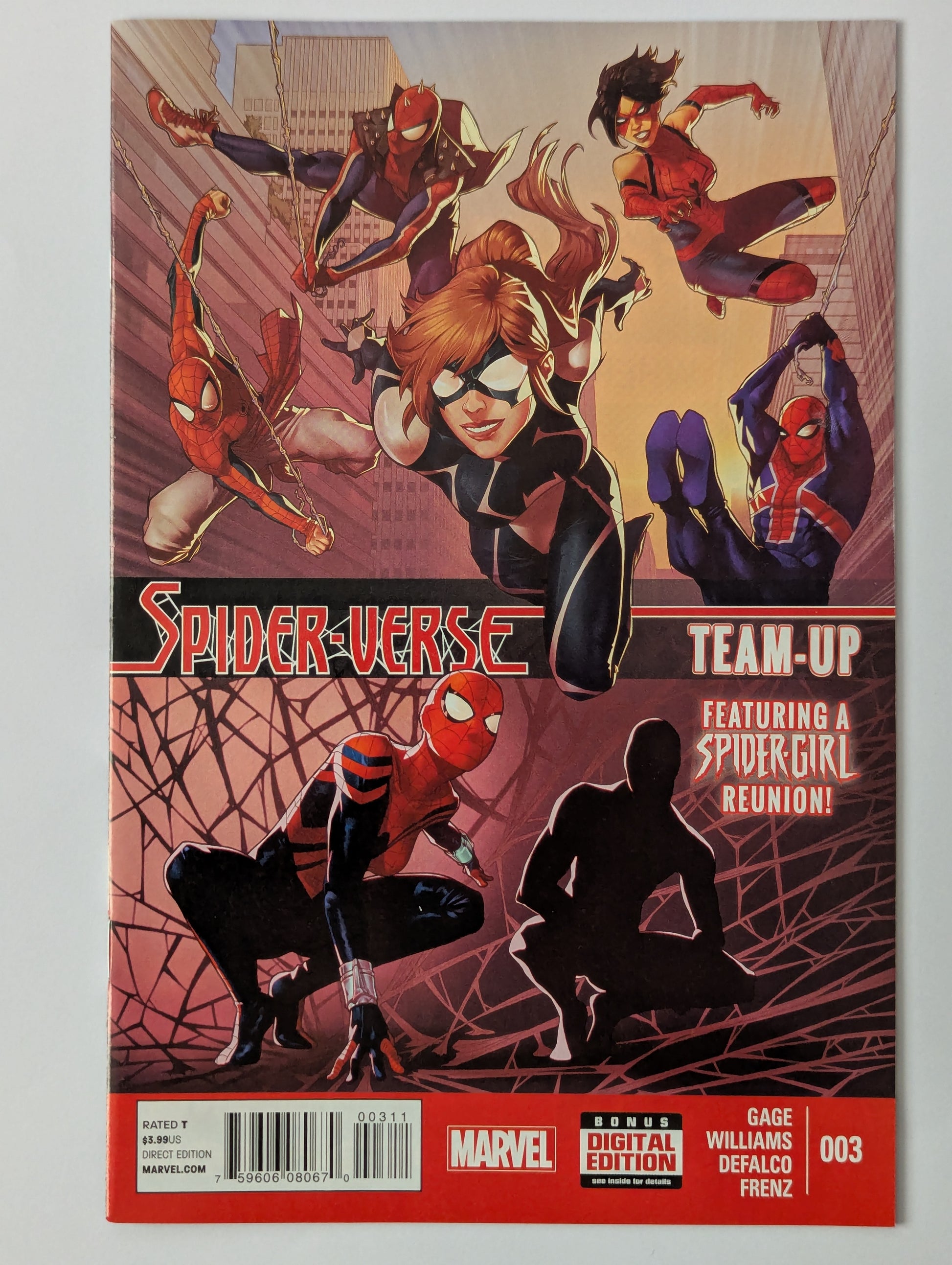 Spider-Verse Team-Up #3 Marvel Comic Book