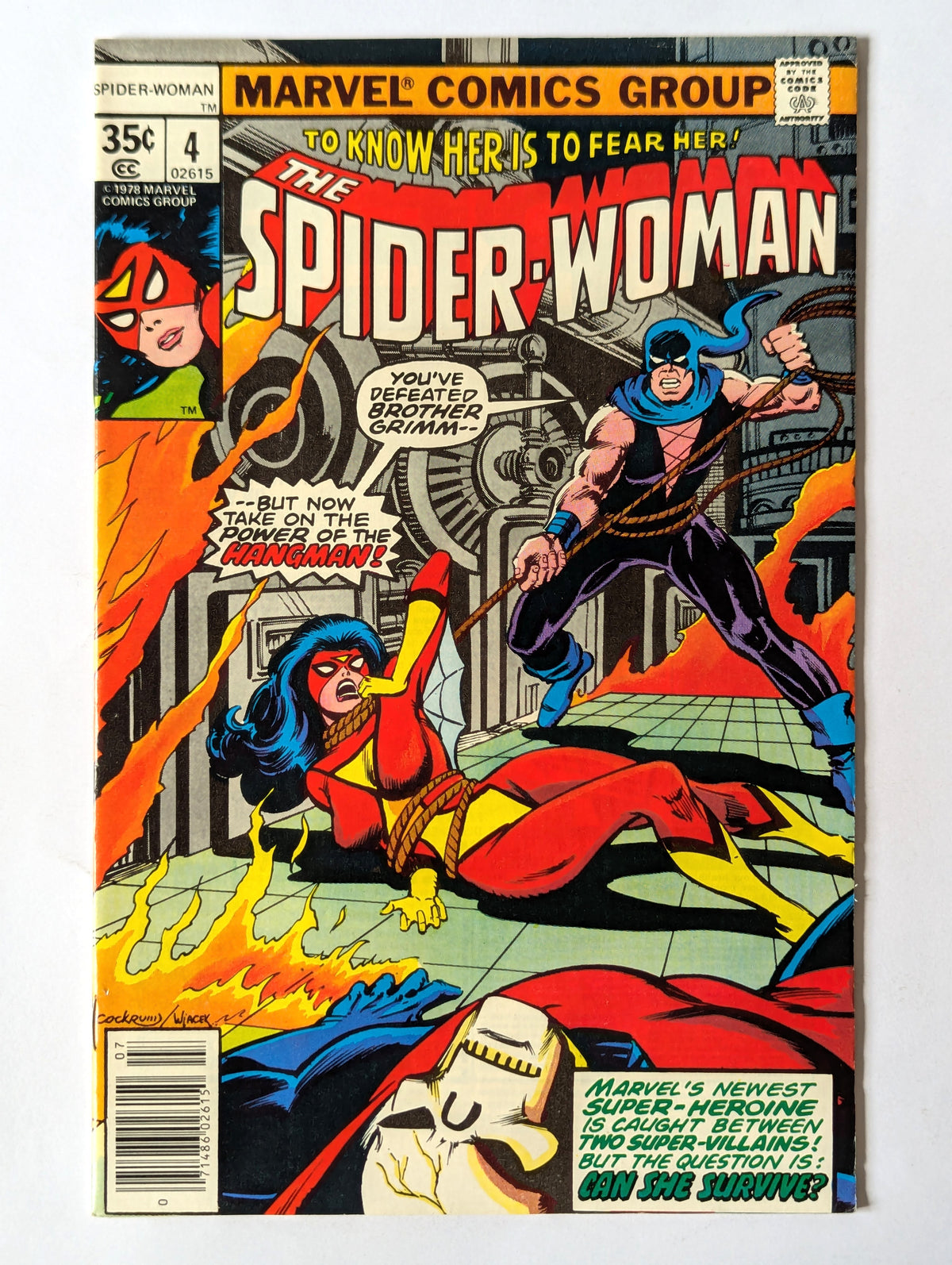 Spider-Woman #4 (1978 Series)