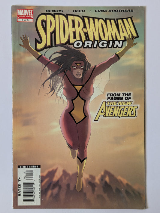 Spider-Woman Origin #1 Marvel Comic Book