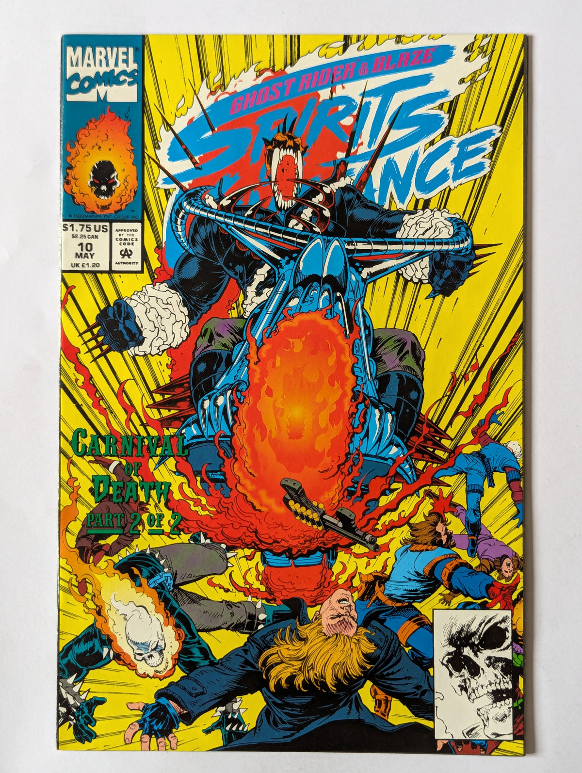 Spirits of Vengeance #10 Marvel Comic Book