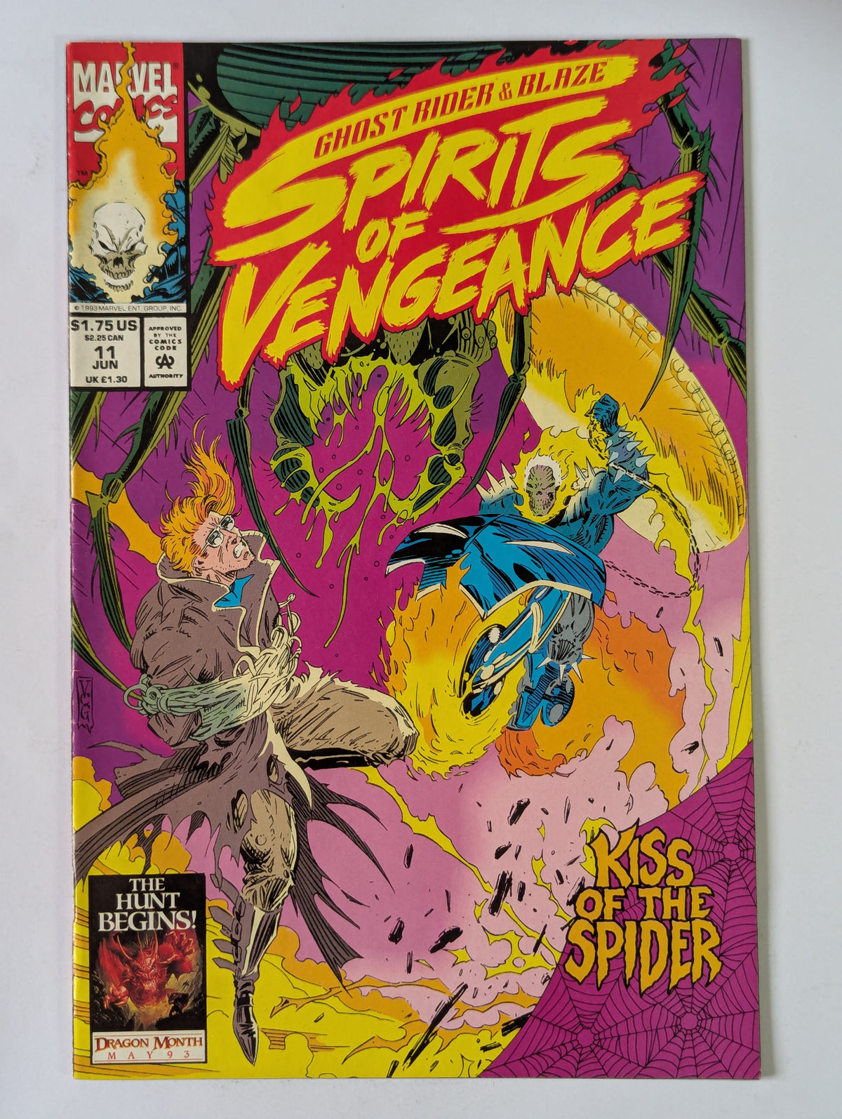Spirits of Vengeance #11 Marvel Comic Book