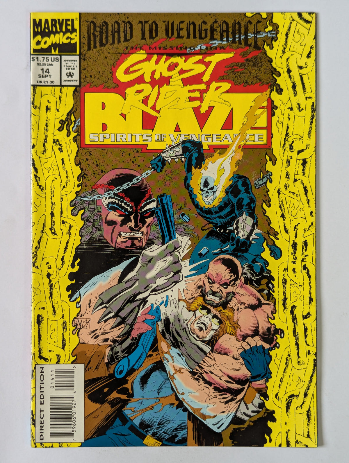 Spirits of Vengeance #14 Marvel Comic Book