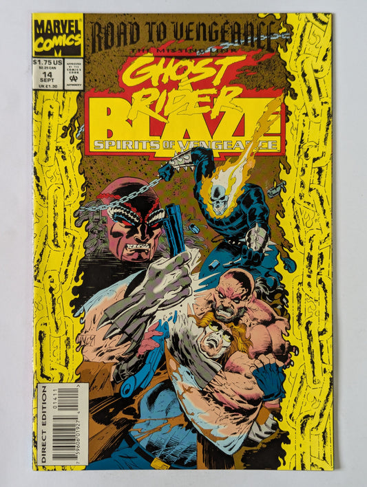 Spirits of Vengeance #14 Marvel Comic Book