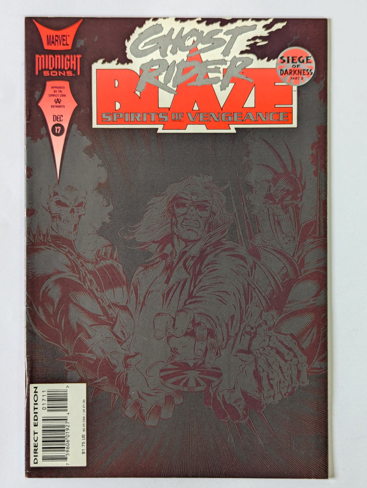 Spirits of Vengeance #17 Marvel Comic Book