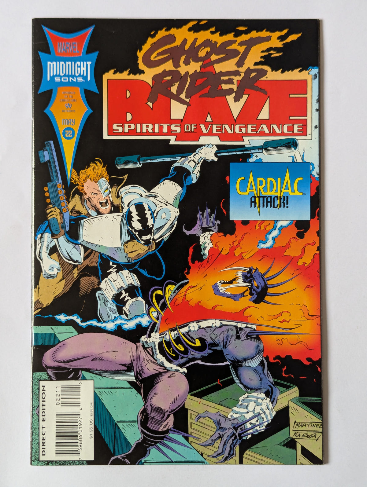 Spirits of Vengeance #22 Marvel Comic Book