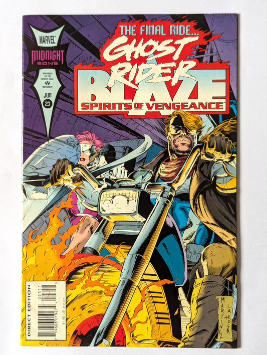 Spirits of Vengeance #23 Marvel Comic Book