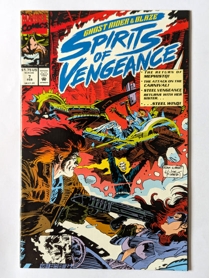Spirits of Vengeance #7 Marvel Comic Book