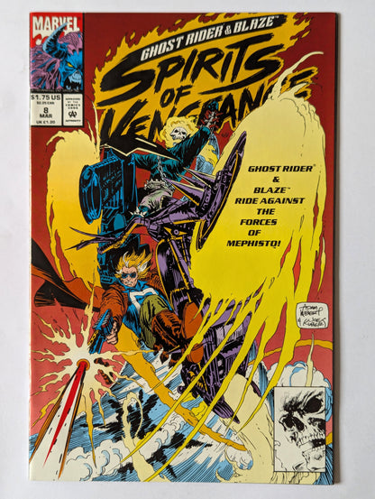 Spirits of Vengeance #8 Marvel Comic Book