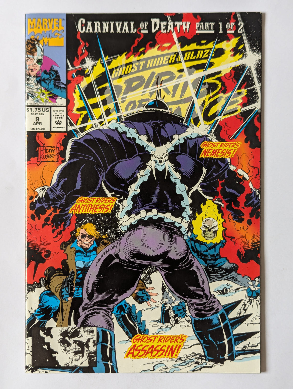 Spirits of Vengeance #9 Marvel Comic Book