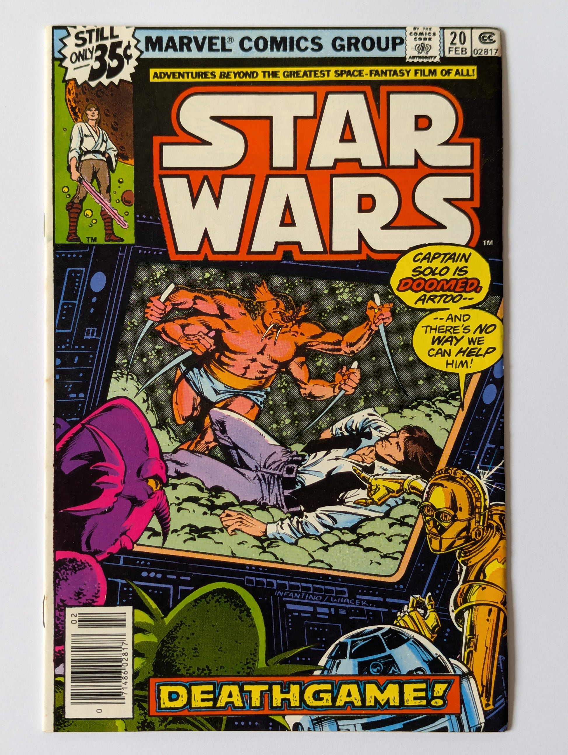 Star Wars #20 Marvel Comic Book