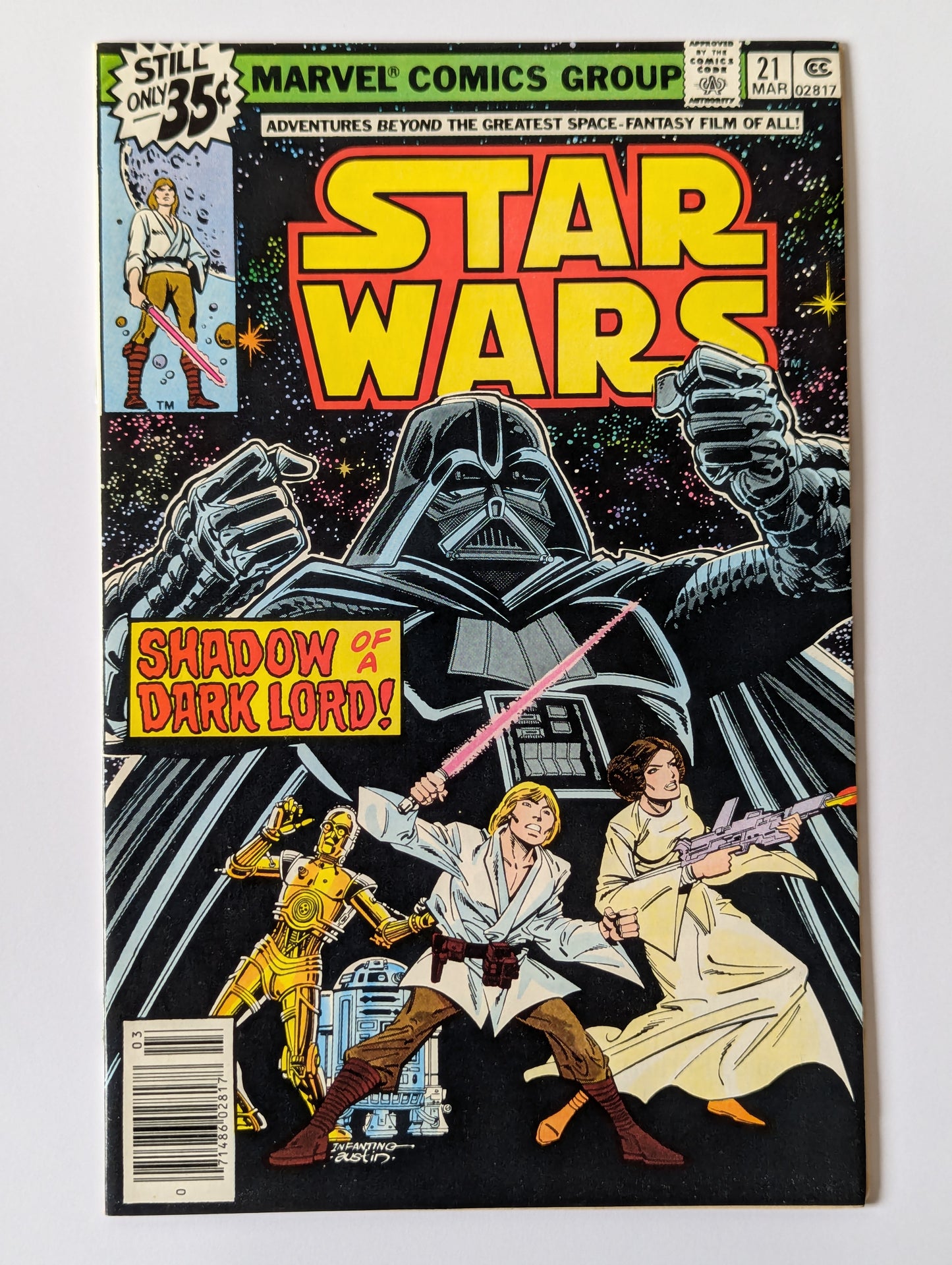Star Wars #21 Marvel Comic Book