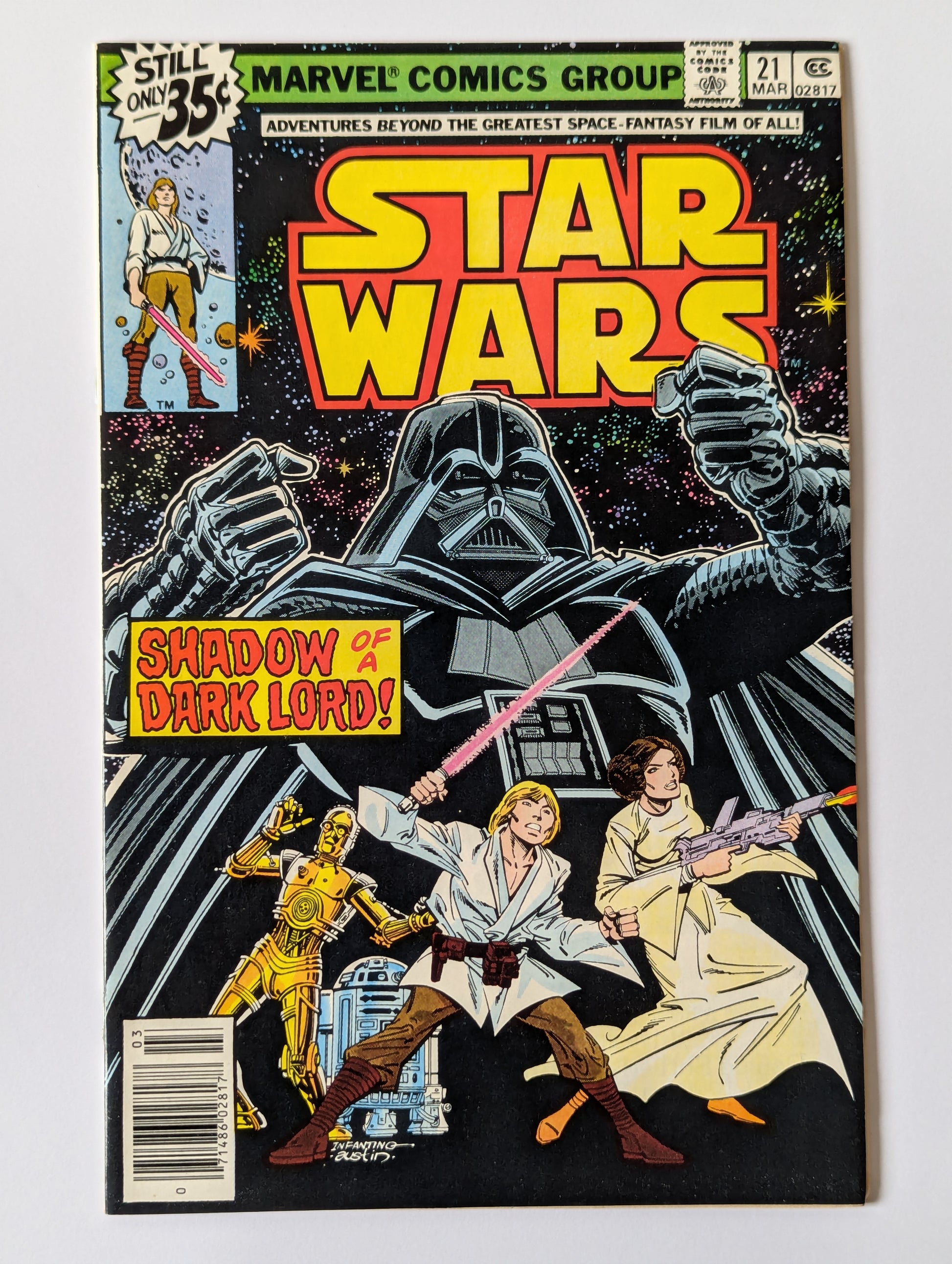 Star Wars #21 Marvel Comic Book