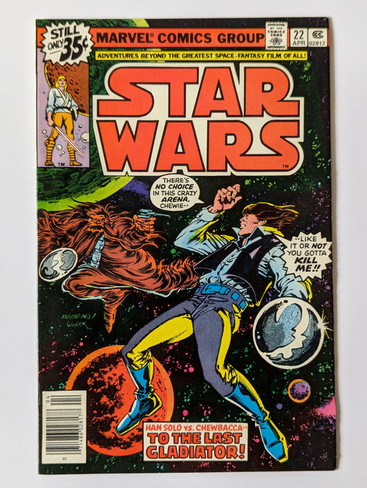 Star Wars #22 Marvel Comic Book