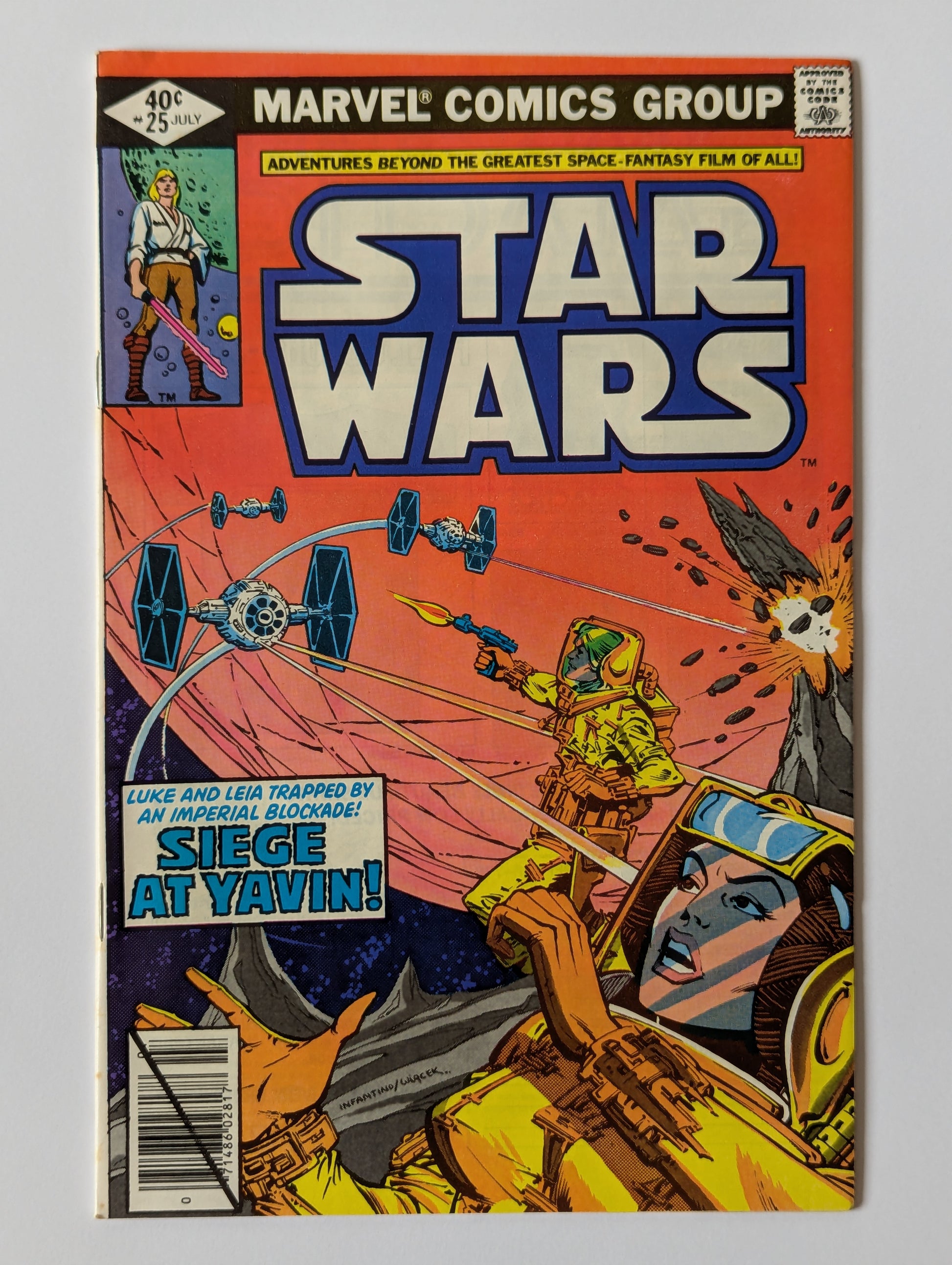 Star Wars #25 Marvel Comic Book