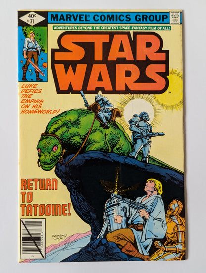 Star Wars #31 Marvel Comic Book