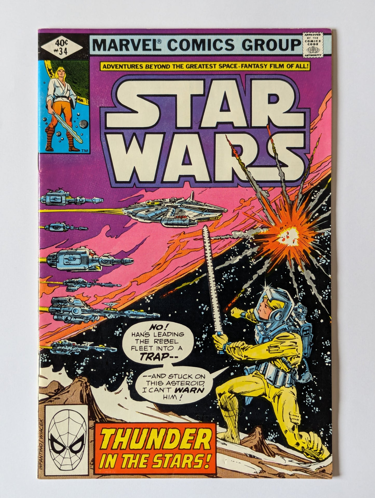 Star Wars #34 Marvel Comic Book