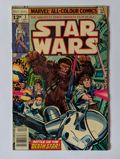 Star Wars #3 Marvel Comic Book