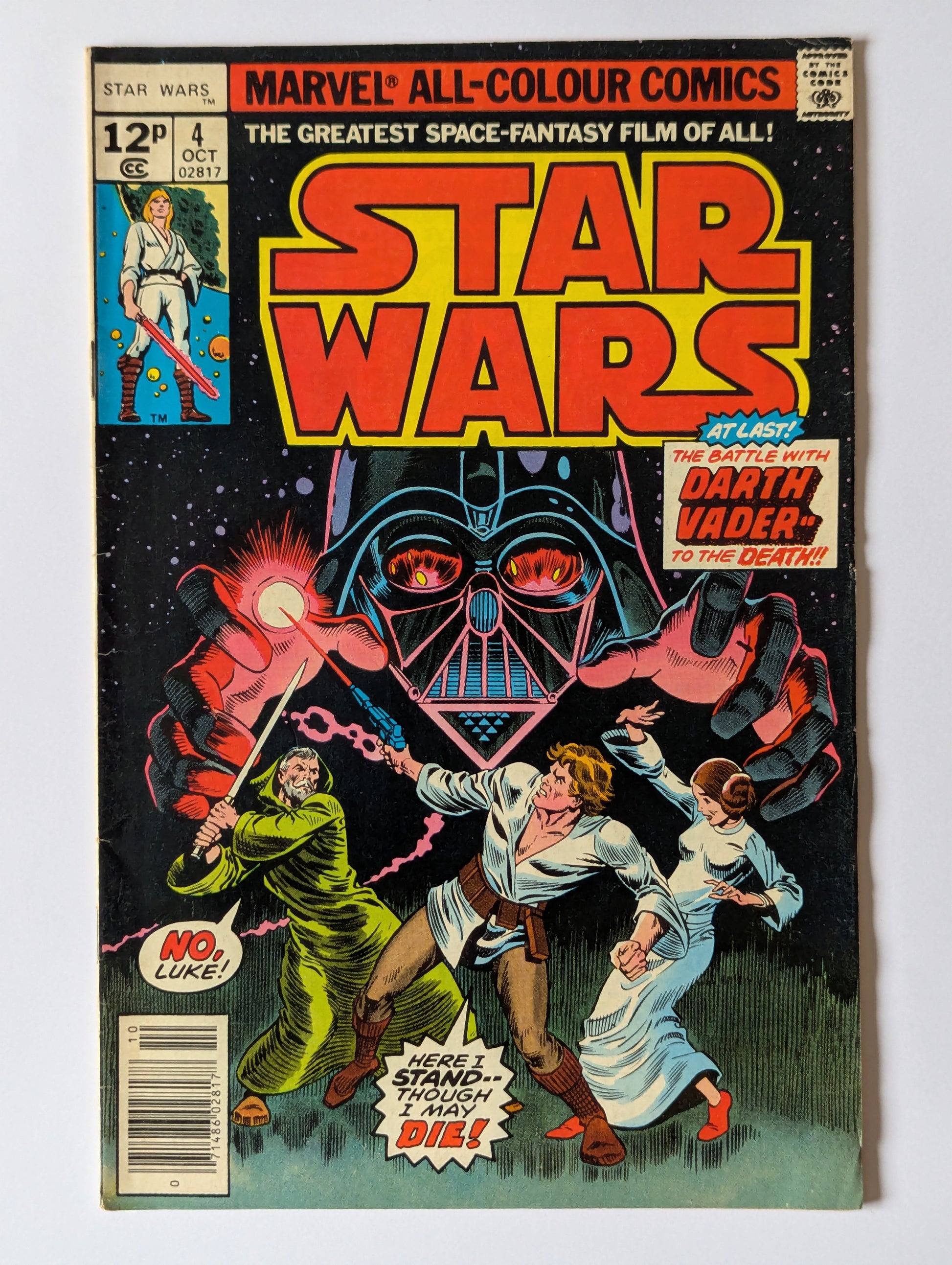 Star Wars #4 Marvel Comic Book