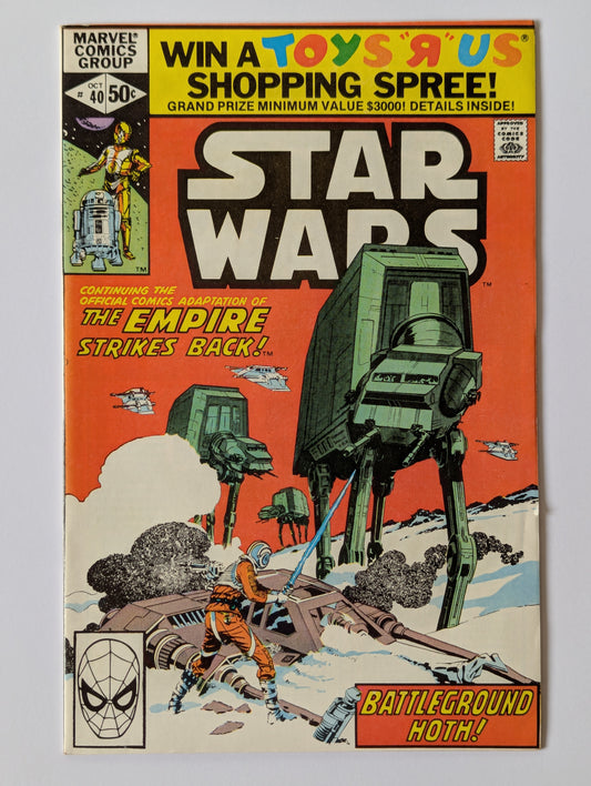 Star Wars #40 Marvel Comic Book