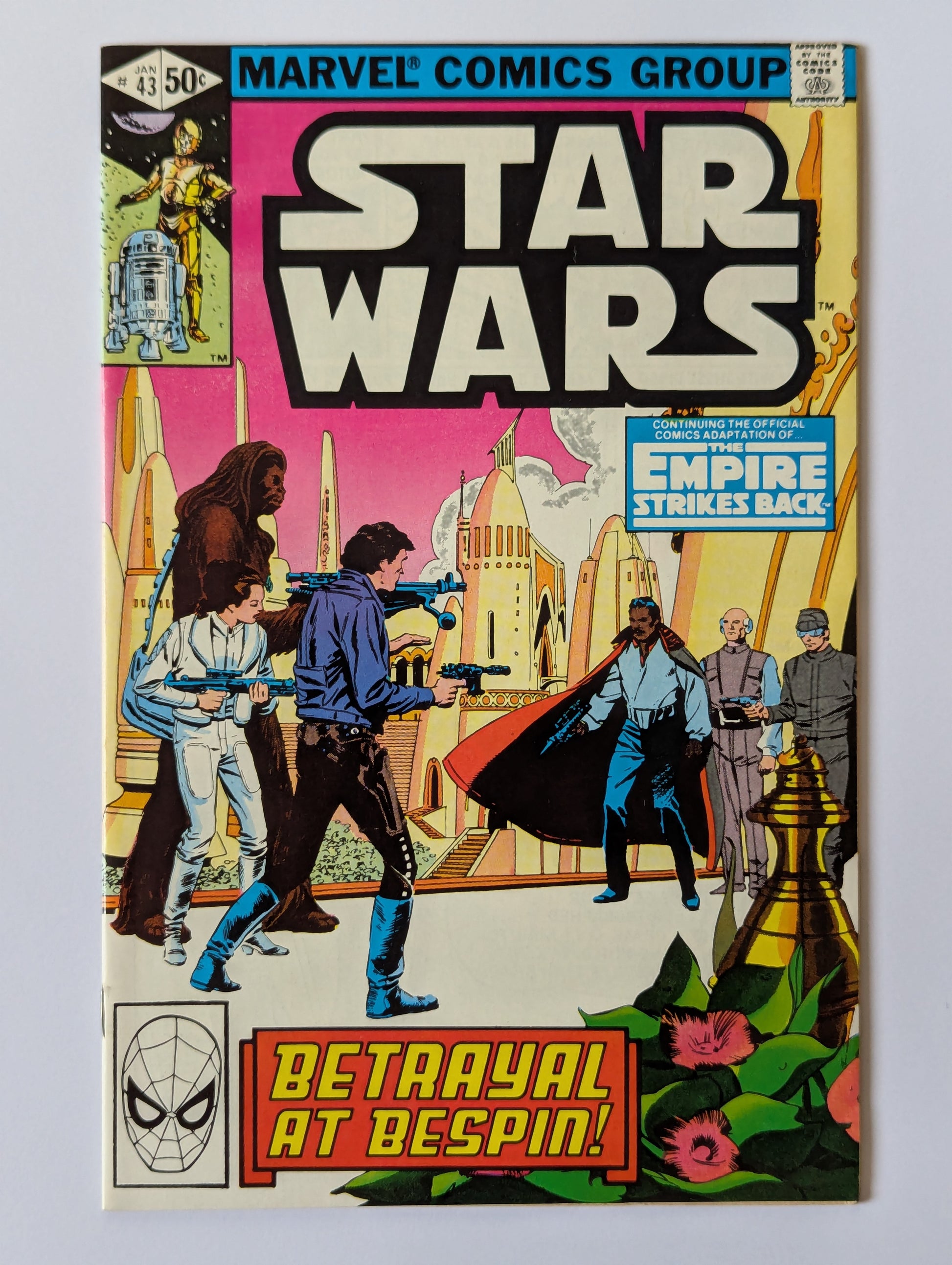 Star Wars #43 Marvel Comic Book
