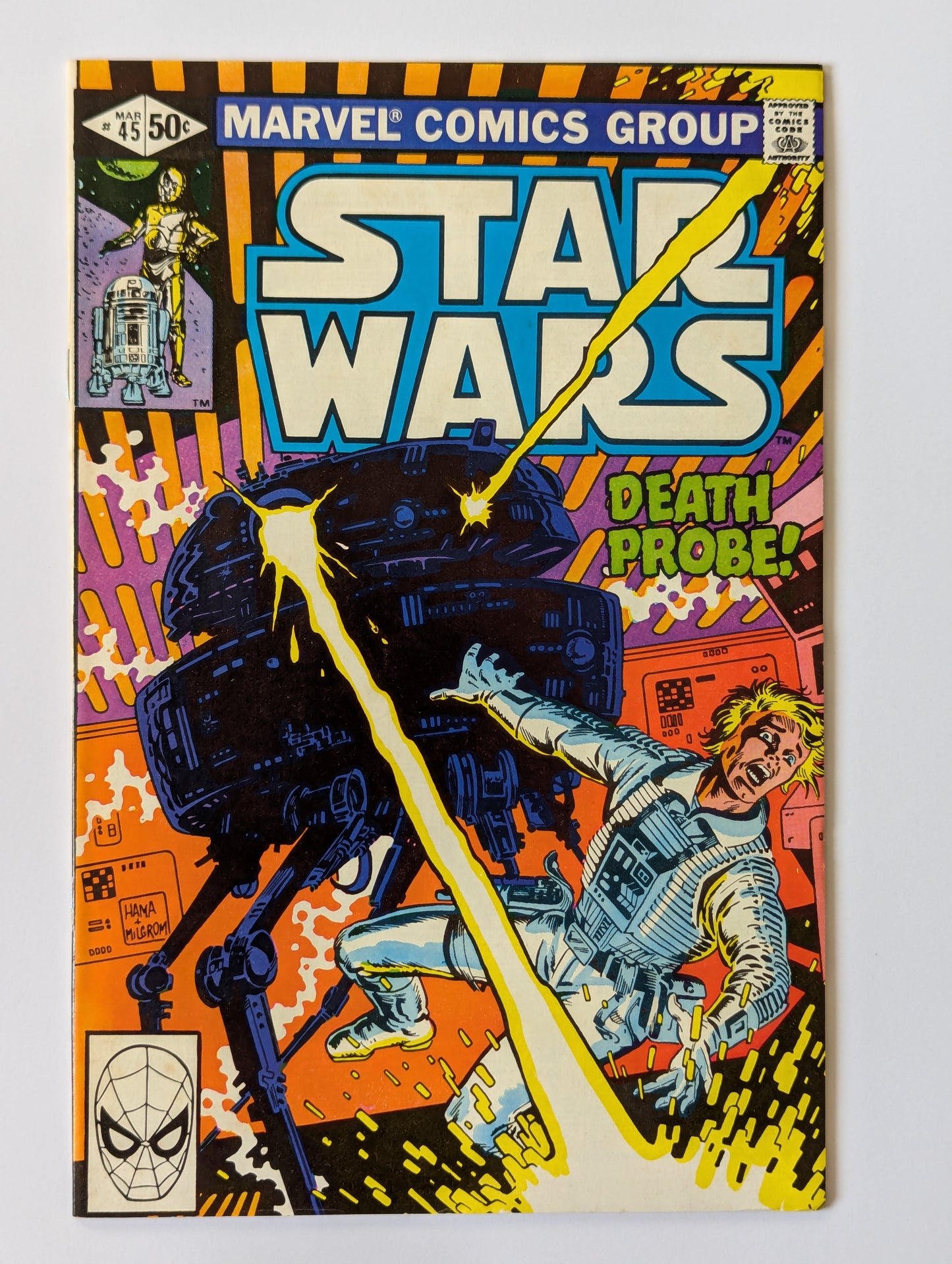 Star Wars #45 Marvel Comic Book