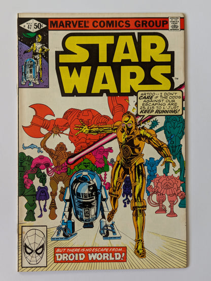 Star Wars #47 Marvel Comic Book