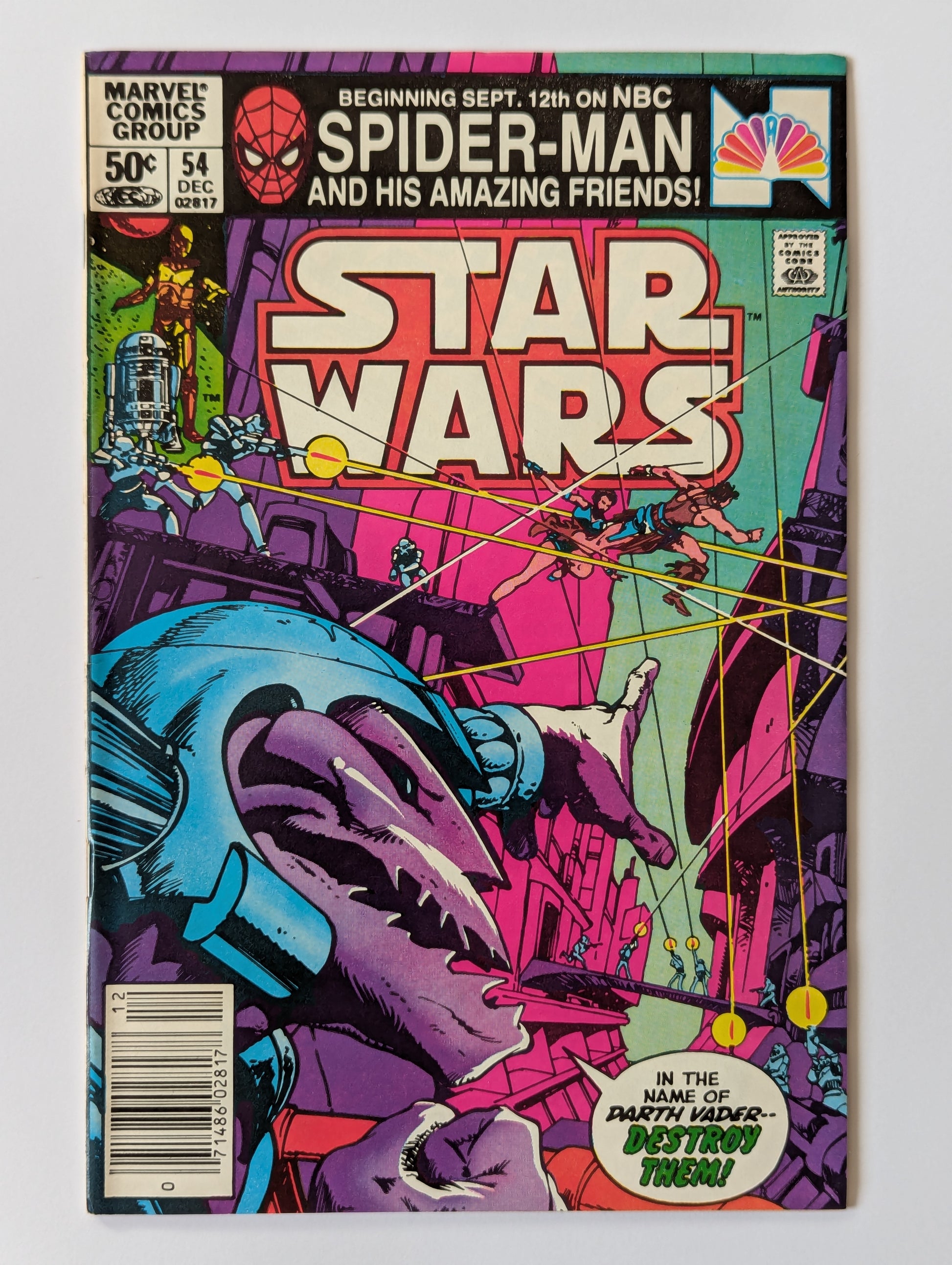 Star Wars #54 Marvel Comic Book