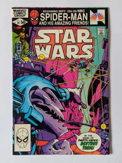 Star Wars #54 Marvel Comic Book