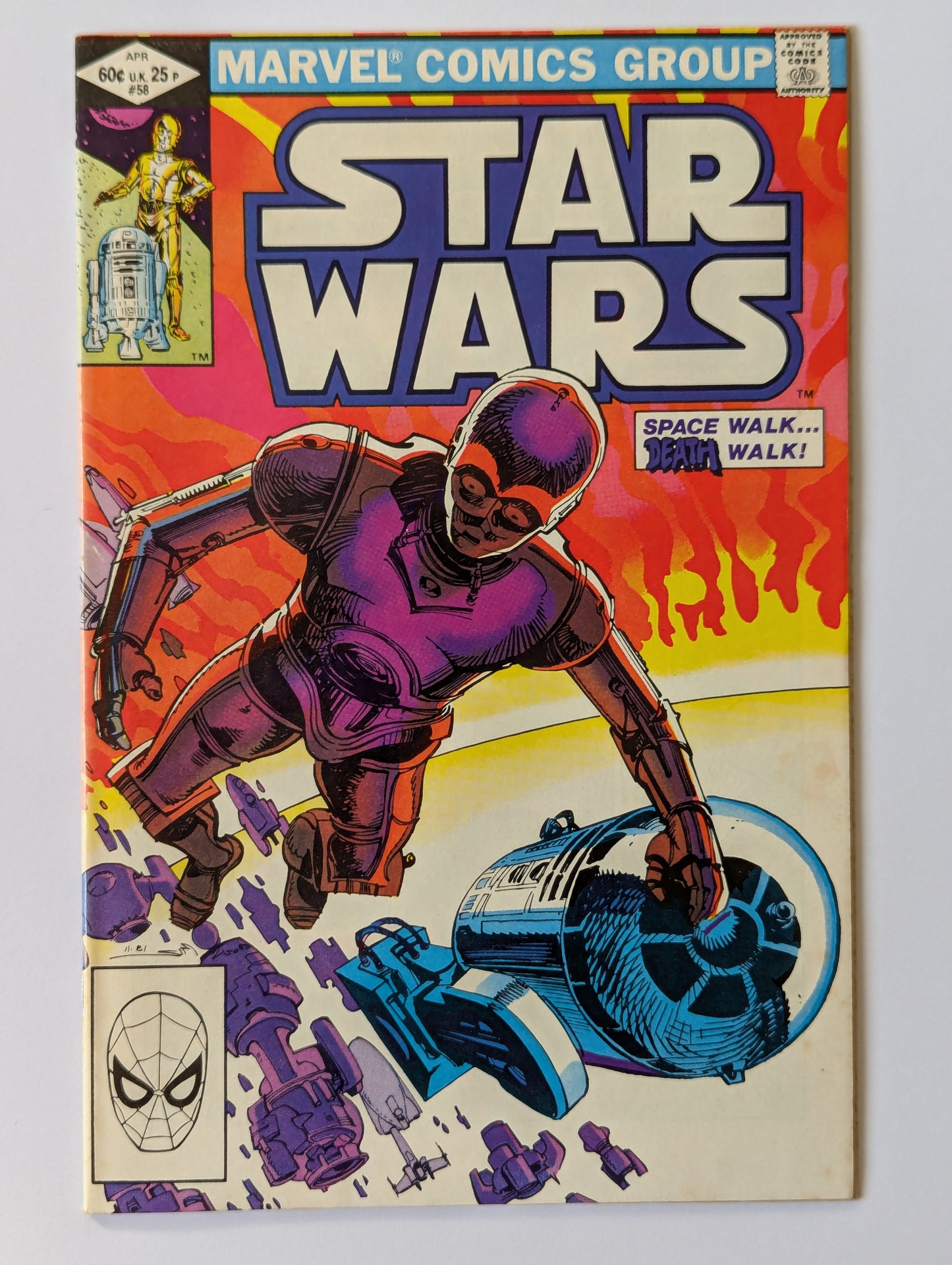 Star Wars #58 Marvel Comic Book
