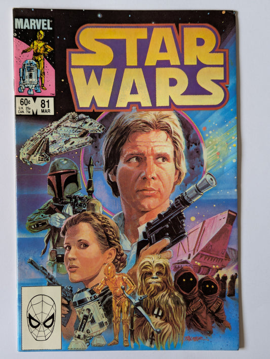 Star Wars #81 Marvel Comic Book