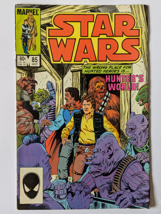 Star Wars #85 Marvel Comic Book