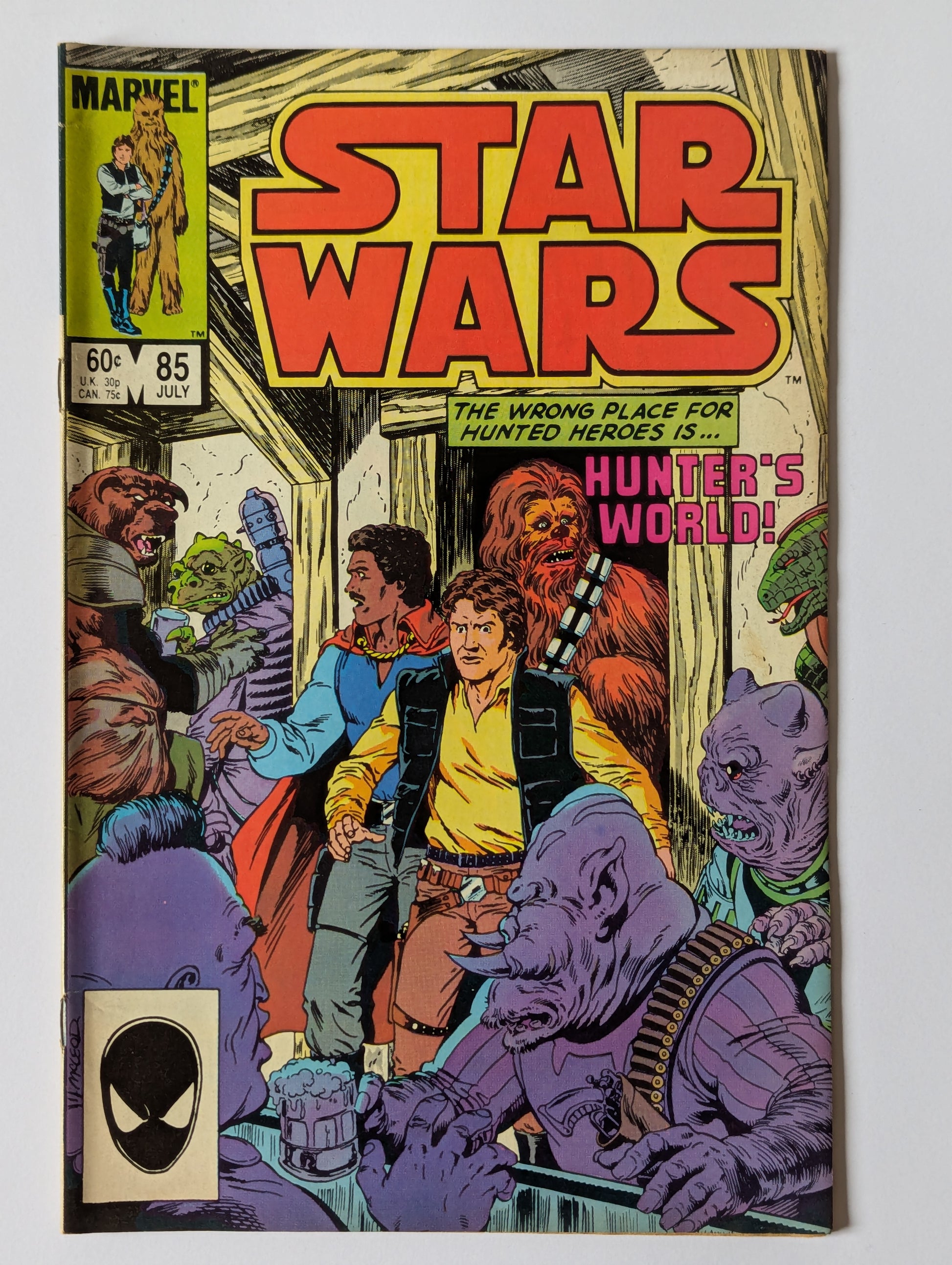Star Wars #85 Marvel Comic Book