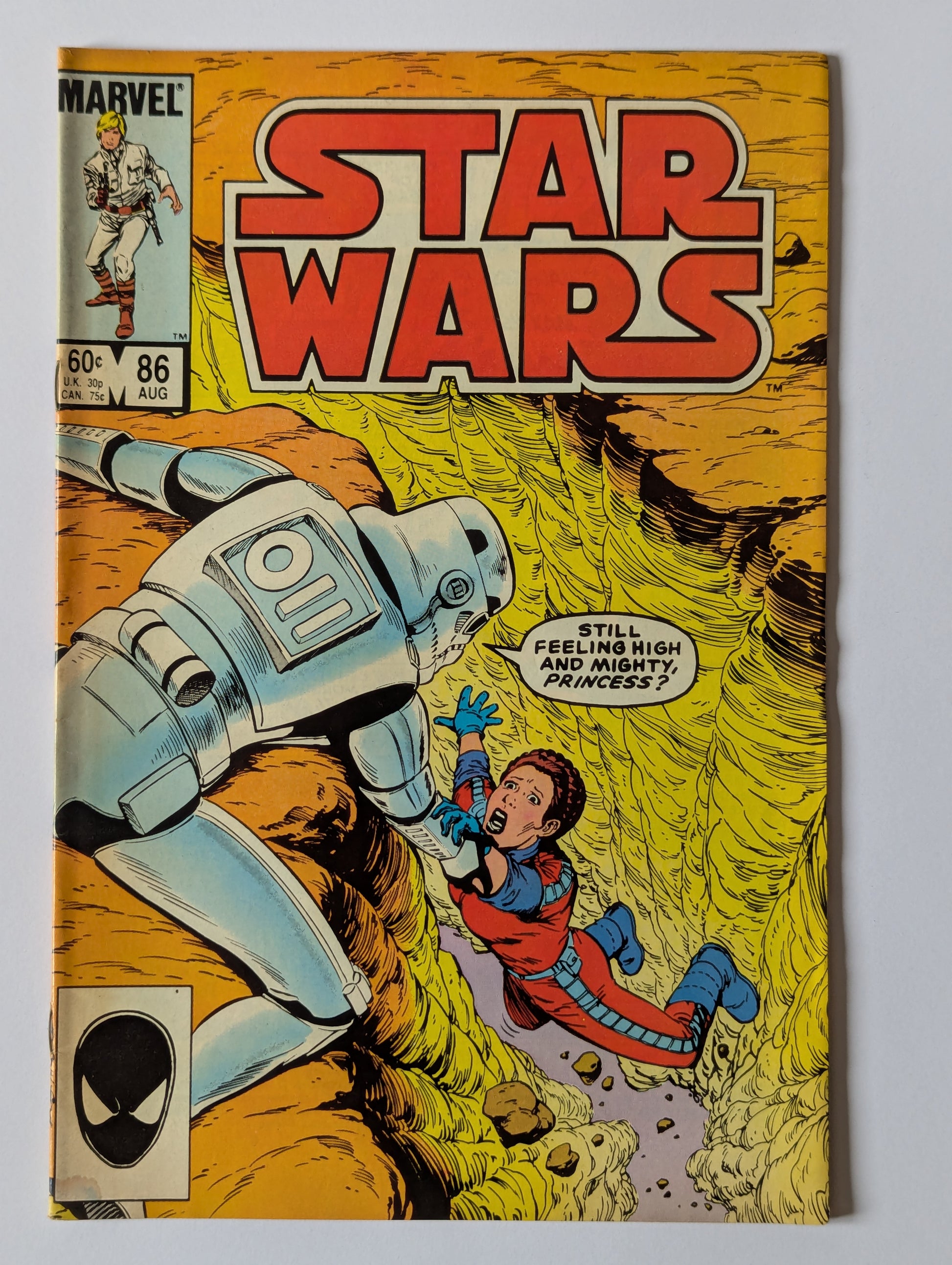 Star Wars #86 Marvel Comic Book
