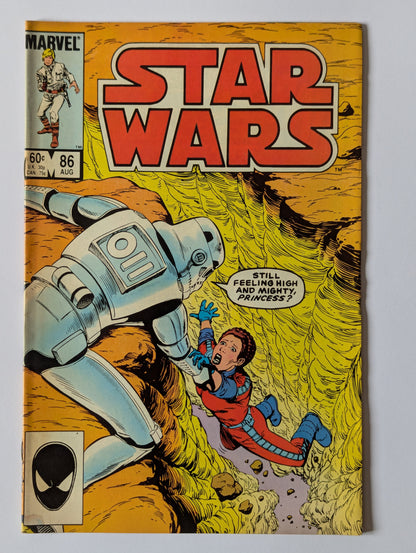 Star Wars #86 Marvel Comic Book