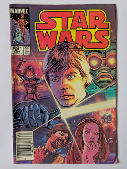 Star Wars #87 Marvel Comic Book