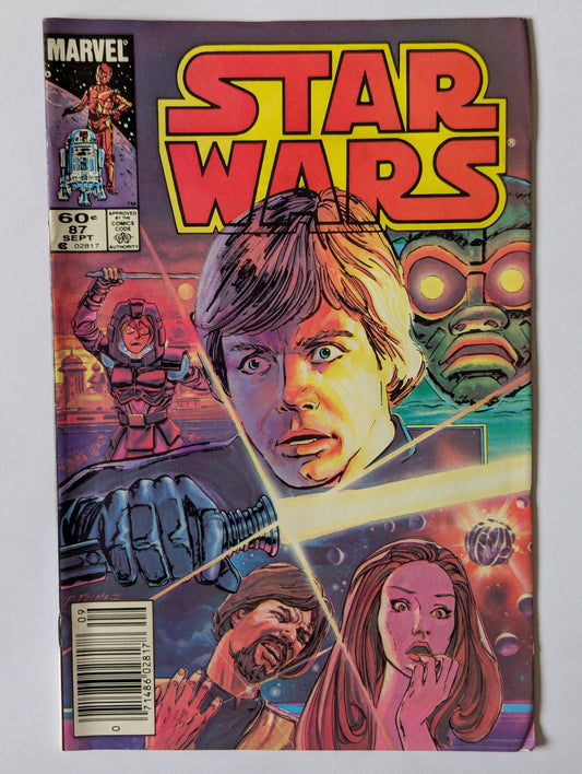 Star Wars #87 Marvel Comic Book