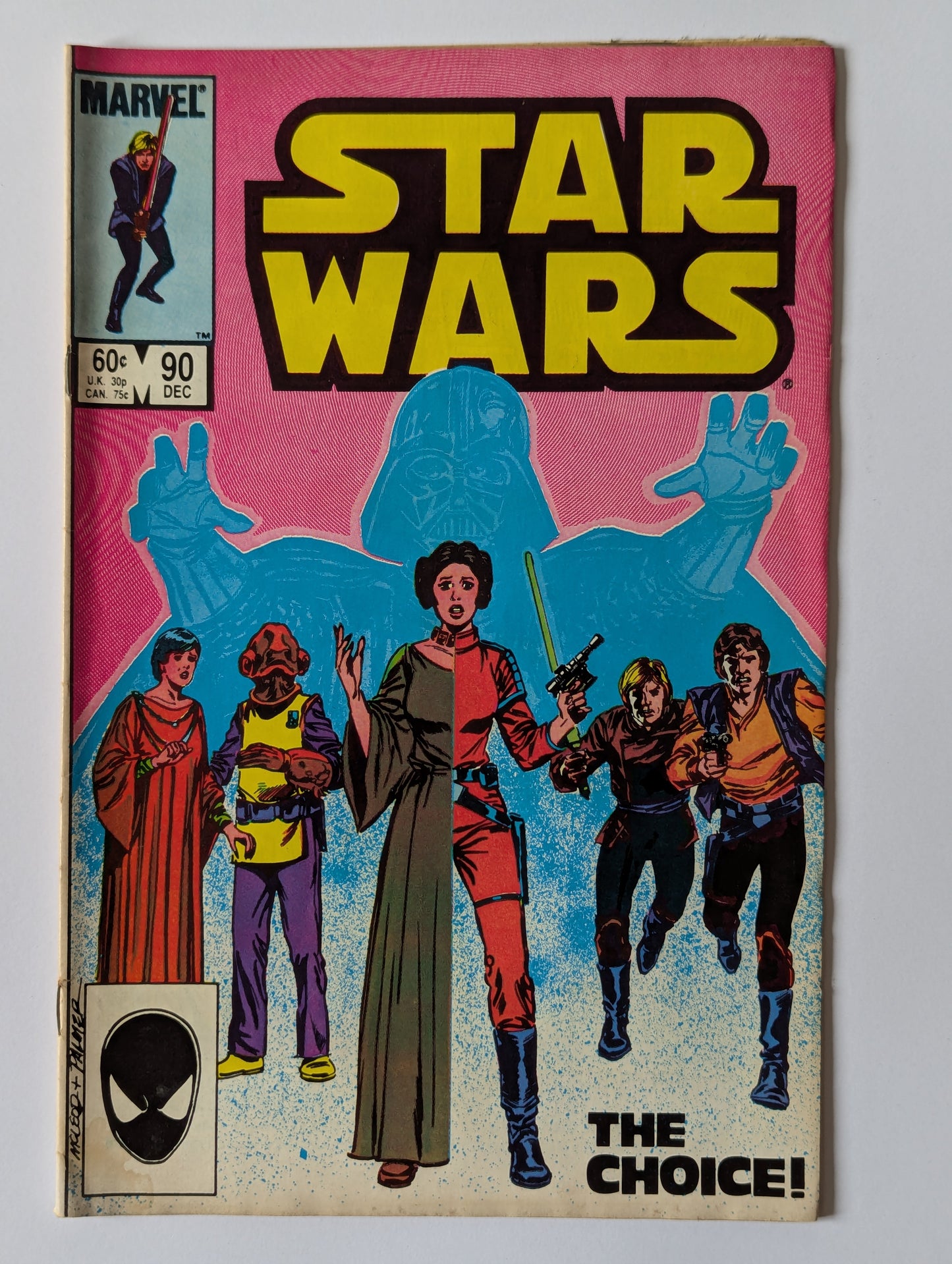 Star Wars #90 Marvel Comic Book