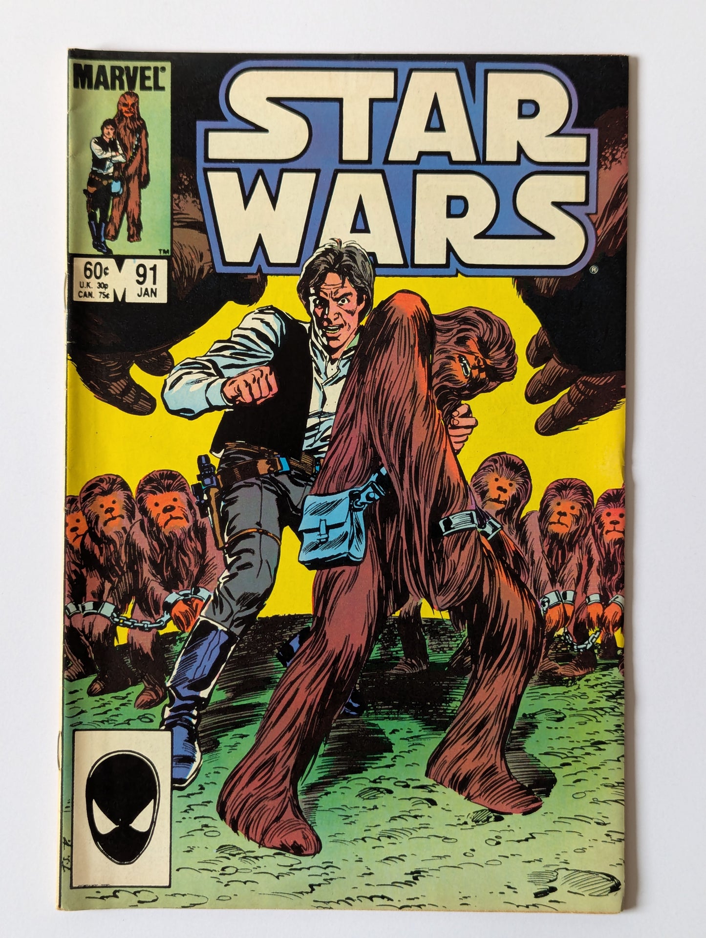 Star Wars #91 Marvel Comic Book