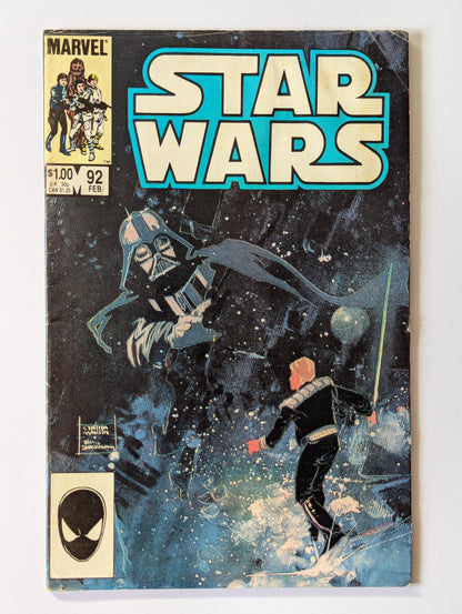 Star Wars #92 Marvel Comic Book