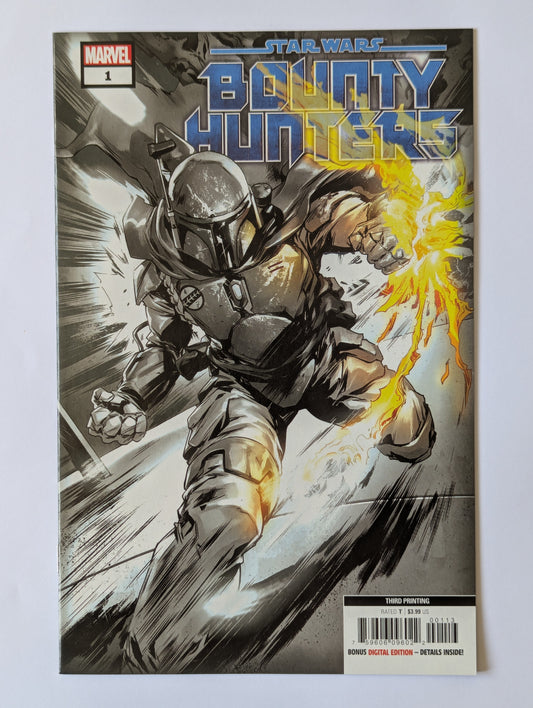 Star Wars Bounty Hunters #1 3rd Print Marvel Comic Book