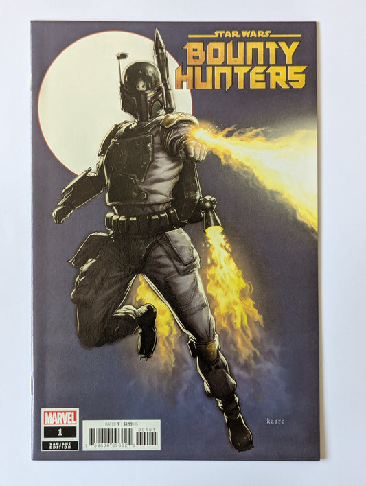 Star Wars Bounty Hunters #1 Kaare Andrews Variant Marvel Comic Book