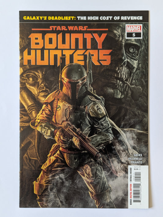 Star Wars Bounty Hunters #5 Marvel Comic Book