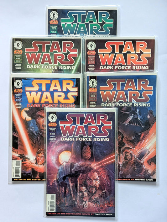 Star Wars Dark Force Rising Dark Horse Comic Book Set