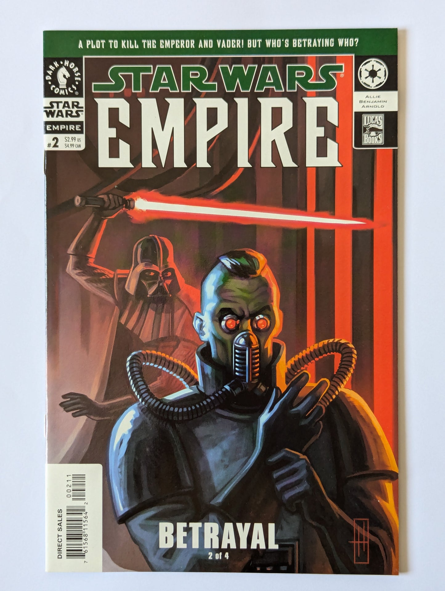Star Wars Empire #2 Dark Horse Comic Book